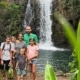 Photo d'une famille expatriée à l'Ile Maurice